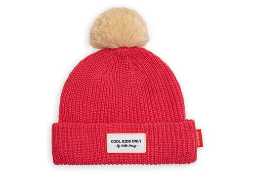 Hello Hossy Beanie Block Framboise 2-5 years