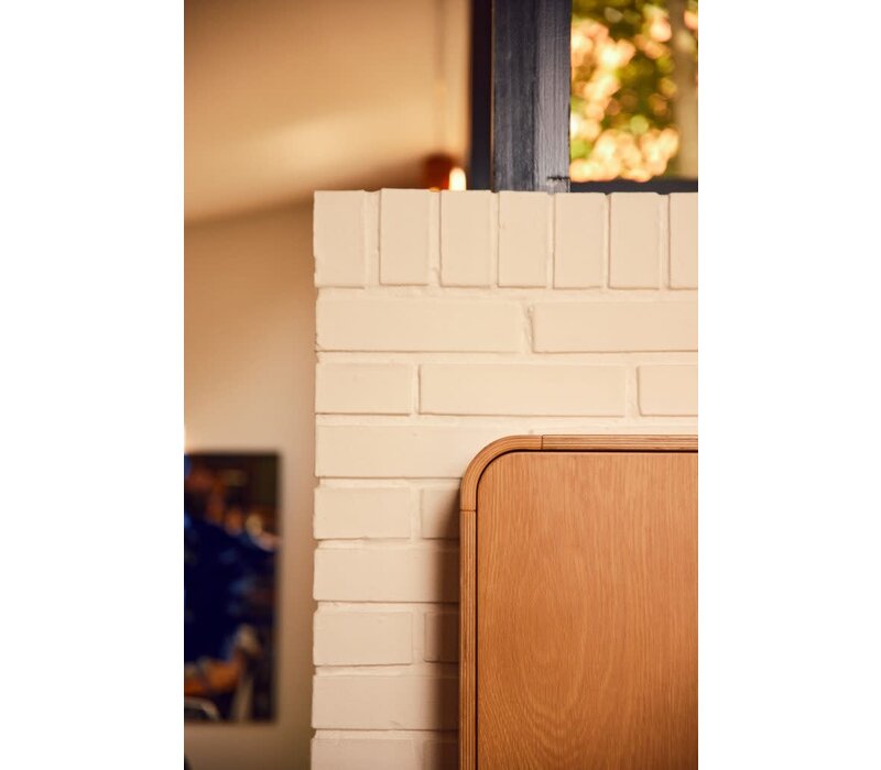 NOVA Wall hanging changing unit Oak
