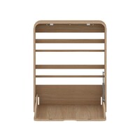 NOVA Wall hanging changing unit Oak