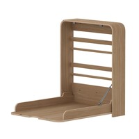 NOVA Wall hanging changing unit Oak