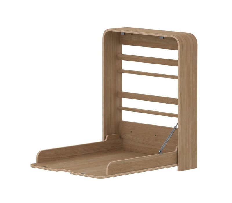 NOVA Wall hanging changing unit Oak