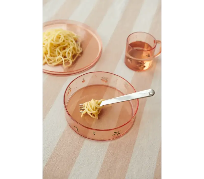 Siva Tritan Tableware Set Peach/ Sea shell