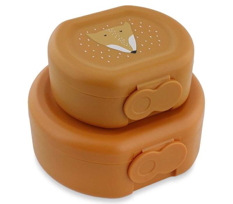 Copy of Snack box with clip - 2pcs - Mr. Dino