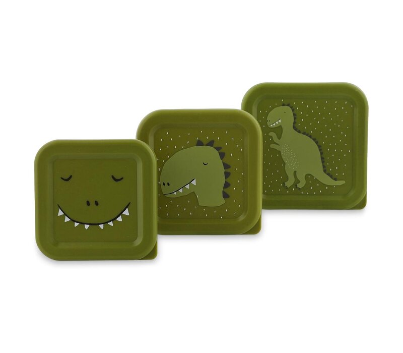 Snack box nesting - 3pcs - Mr. Dino