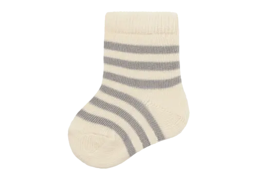 LIL' ATELIER BABY Socks stripe Morning dove