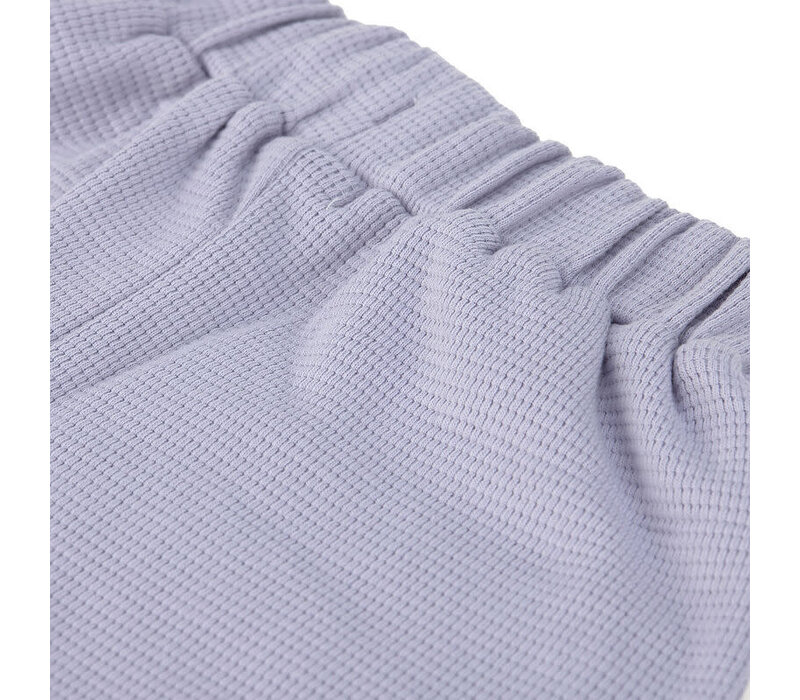 Shorts Waffle GOTS pastel lilac