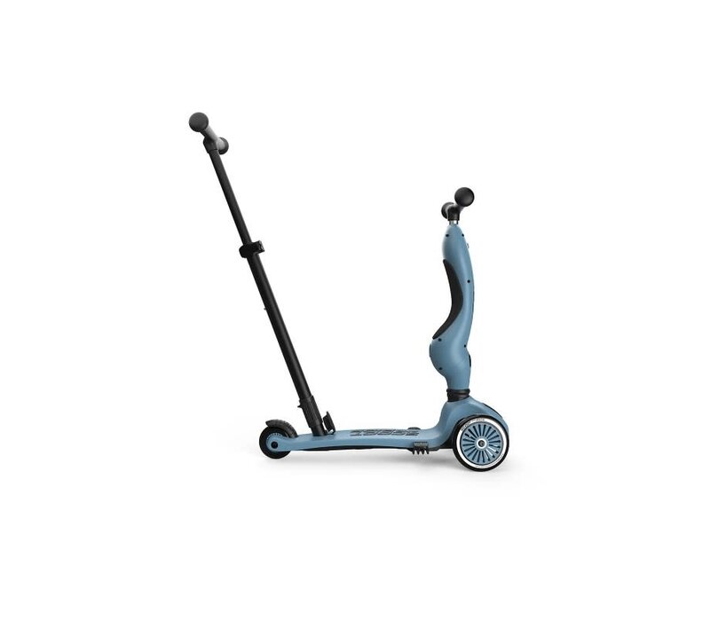 Highwaykick 1 Push & Go - Steel (1-5Y)
