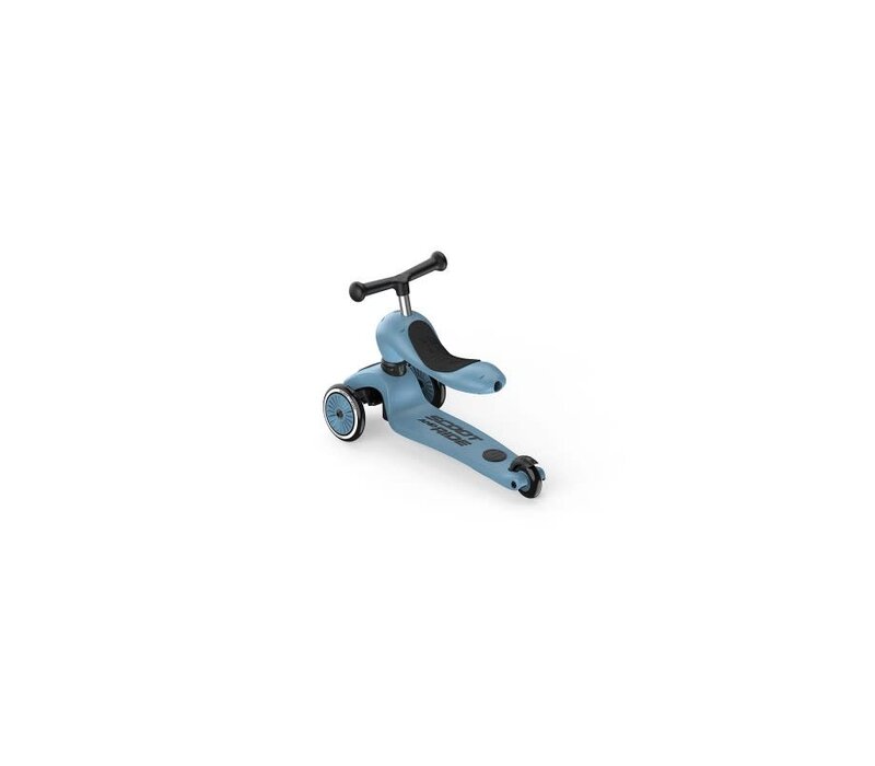 Highwaykick 1 Push & Go - Steel (1-5Y)