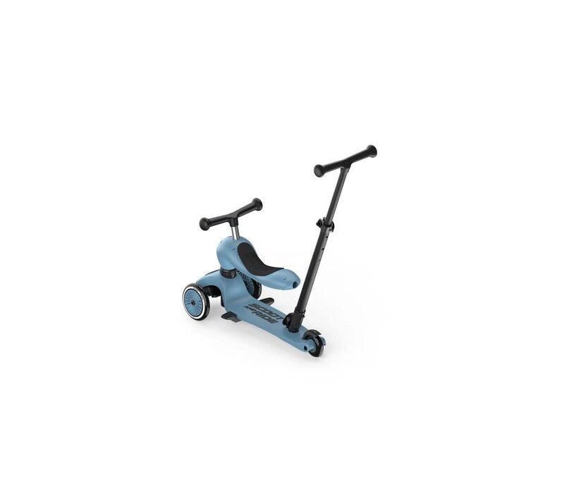 Highwaykick 1 Push & Go - Steel (1-5Y)