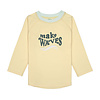 Lässig Long Sleeve Rashguard Make Waves vanilla