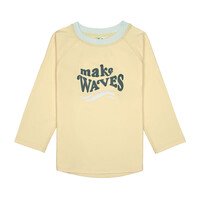 Long Sleeve Rashguard Make Waves vanilla