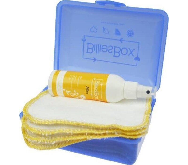 Copy of BilliesBox wit met kamille lotion