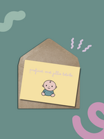 Atelier BéBé Postkaart met enveloppe - Bebe'ke