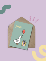 Atelier BéBé Postkaart met enveloppe - Feest