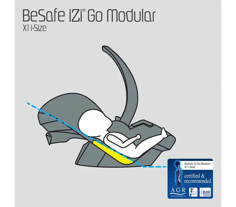 iZi Go Modular X1 i-Size autostoel 0-12 maand - Metallic Mélange