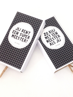 Wensdoosje / Zo blij met een meester als jij