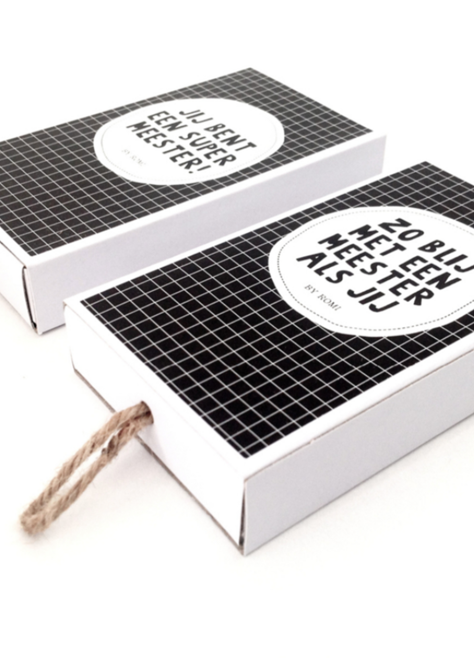 Wensdoosje / Zo blij met een meester als jij