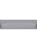 Original metalen wandrek Silver