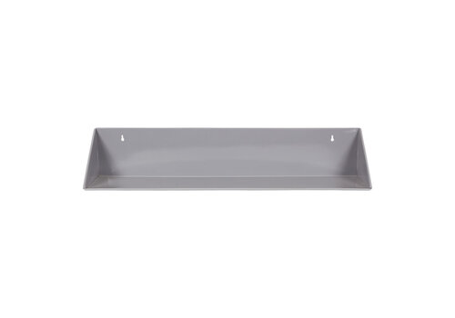 Original metalen wandrek Silver