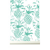 Behang Pineapple green