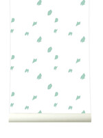 Behang Going dotty pastelgreen