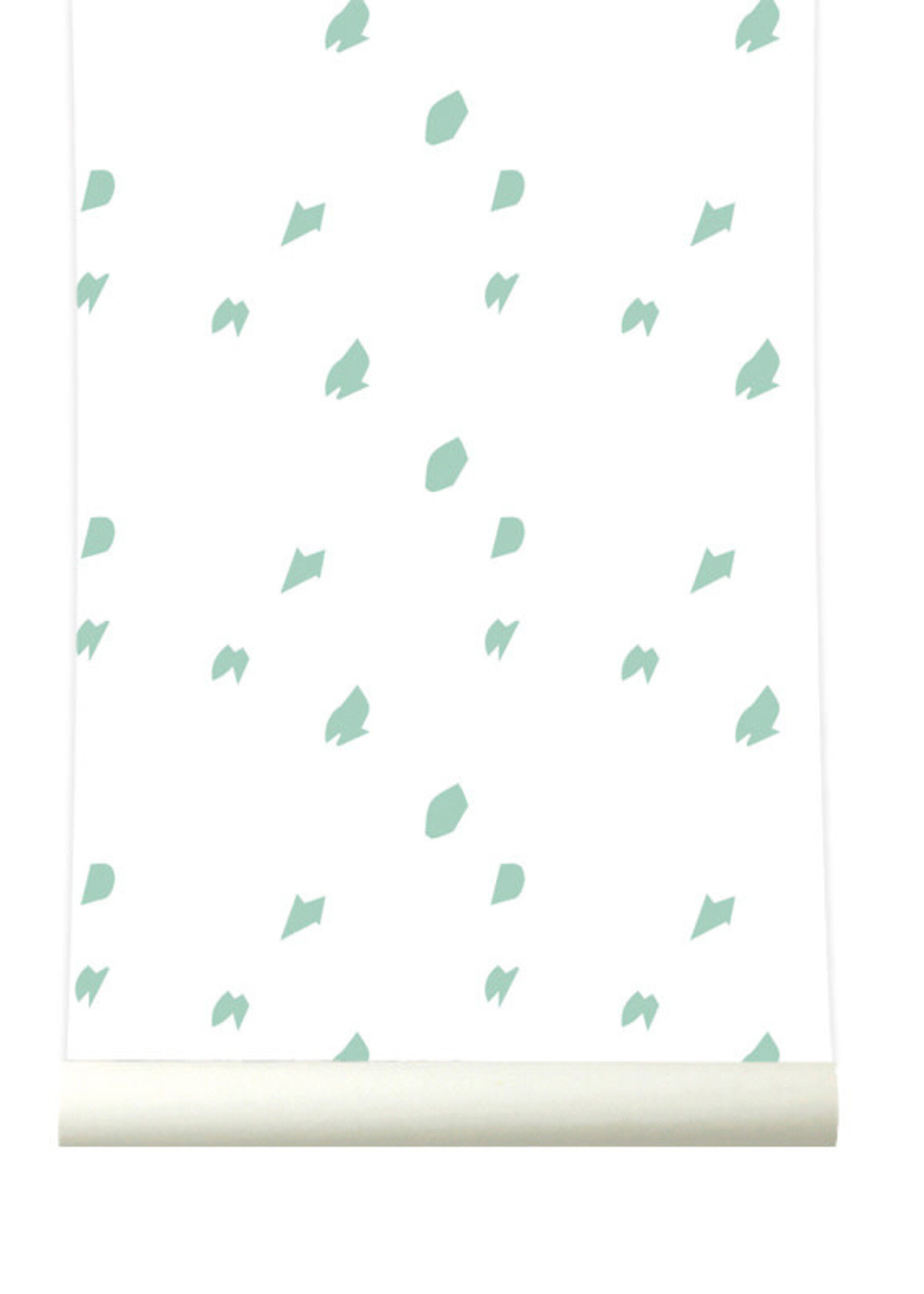 Behang Going dotty pastelgreen