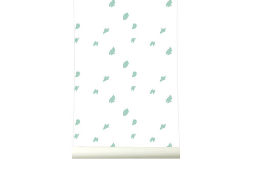 Behang Going dotty pastelgreen