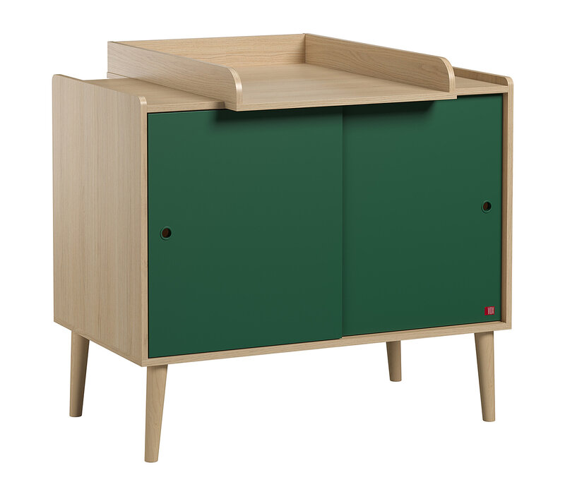 RETRO Fronten voor commode green