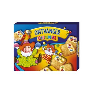 Persoonlijke clown koekjesbox