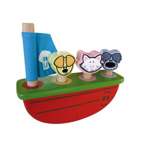 Woezel en Pip schommelboot