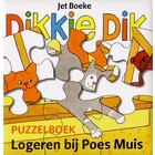 Dikkie Dik Puzzelboek, Logeren bij Poes Muis