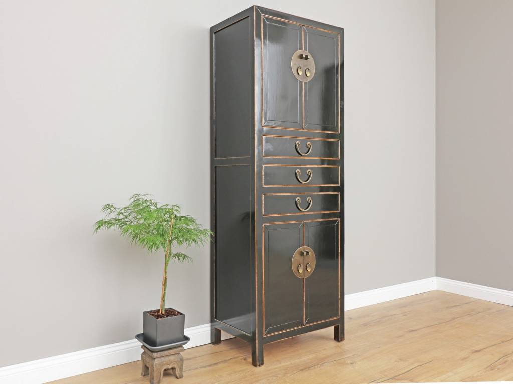 Chinese Dresser Wedding Cabinet Black Yajutang Mobel Gmbh