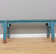 Antique Chinese Bench Blue Yajutang Mobel Gmbh