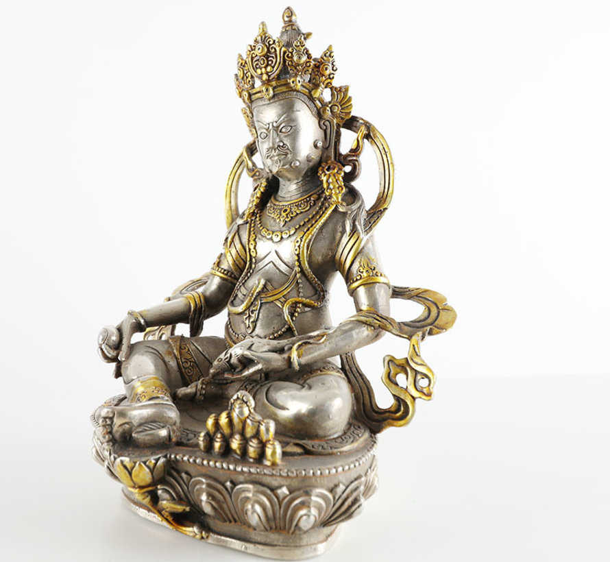 Jambhala Indien Gottheit des buddhistischer Reichtums Schätze hüter