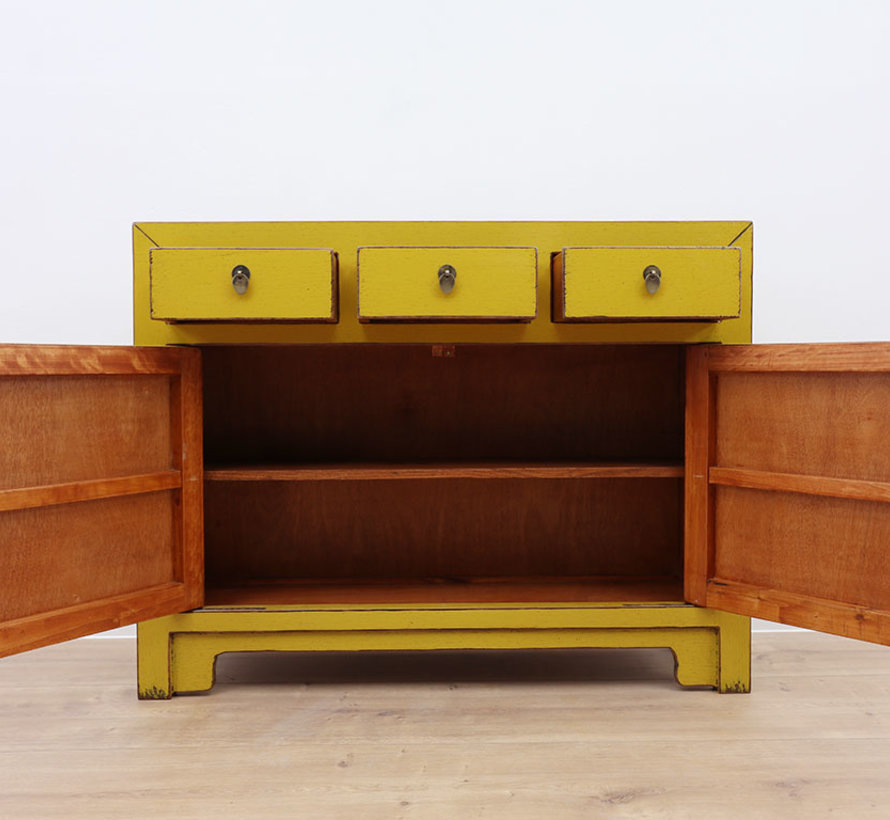 chinesische Kommode  Orientalisch/Asiatisch Stil gelb