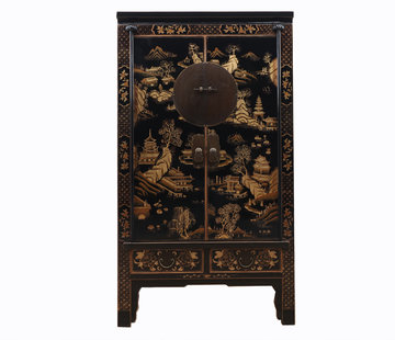 Yajutang Wedding cabinet hand painted landscape