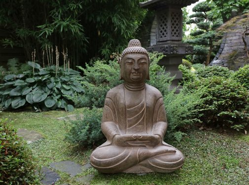 Yajutang Stein Buddha Siddhartha für Garten