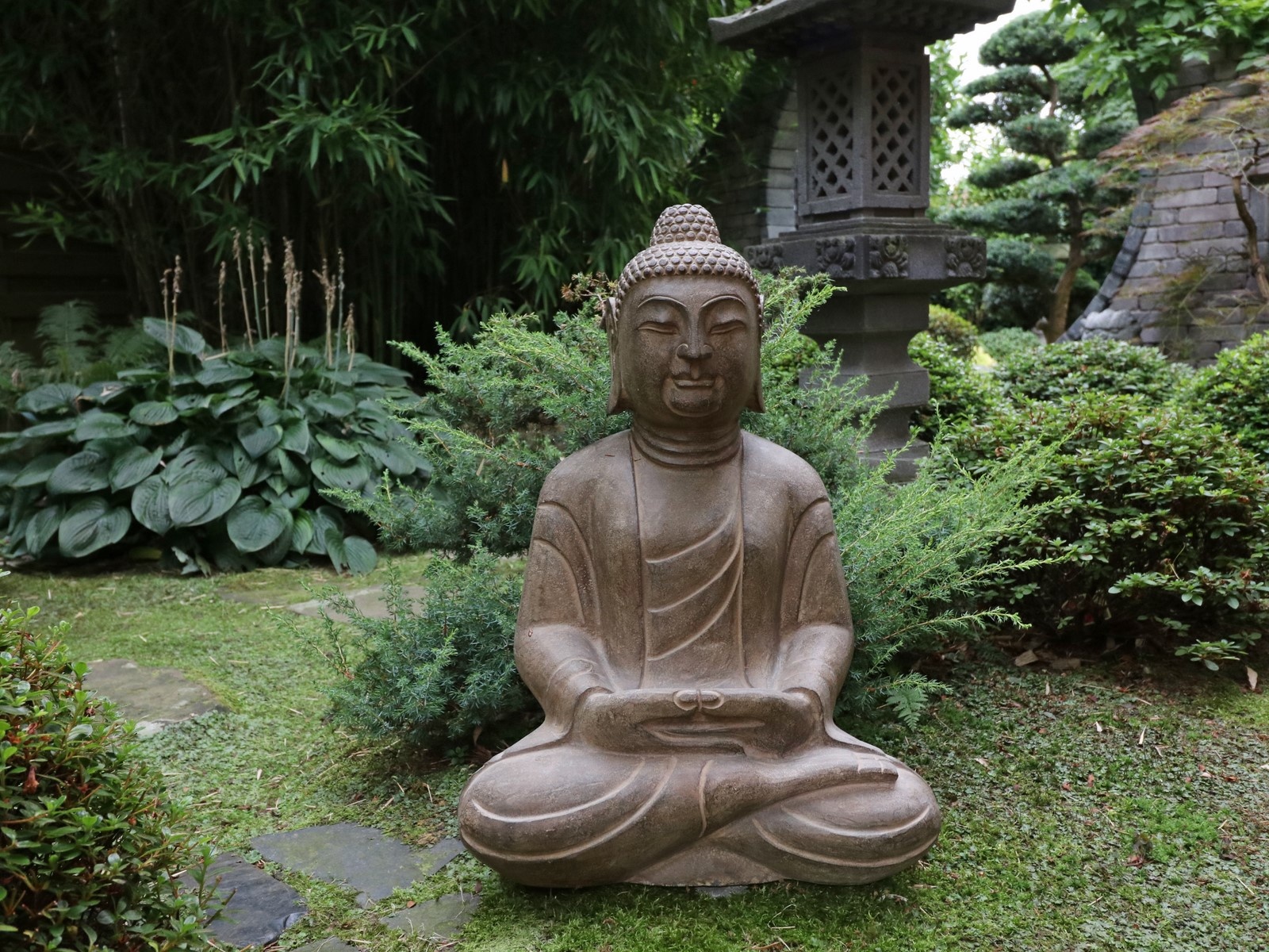 Stein Buddha Siddhartha Fur Garten Yajutang Mobel Gmbh