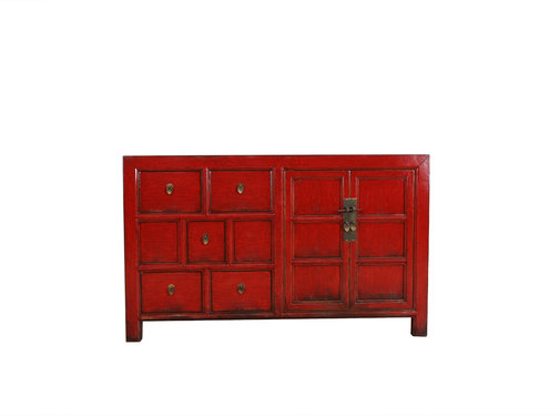 Yajutang Antique Sideboard 2 doors 5 drawers