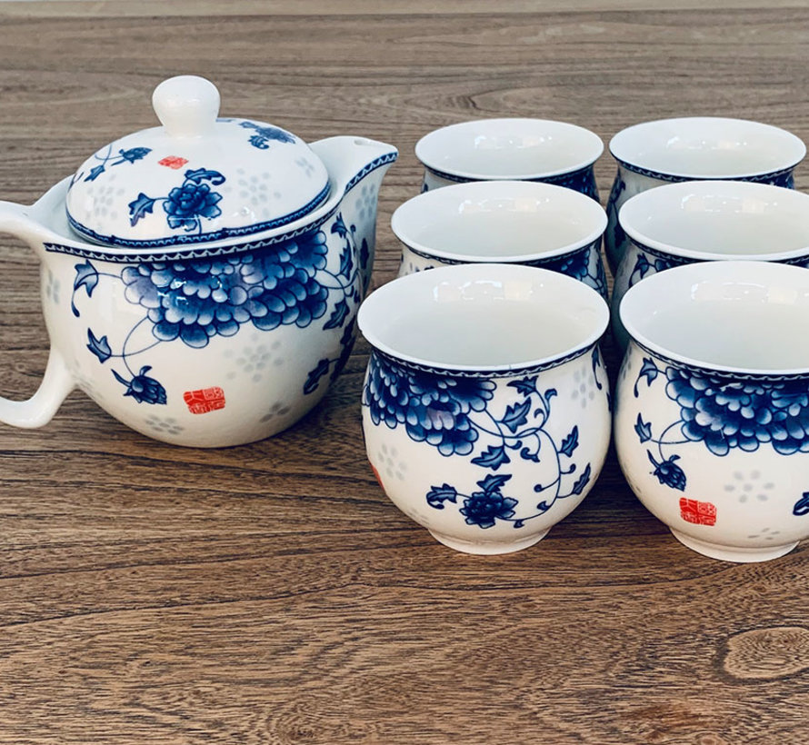 Chinese porcelain tea set