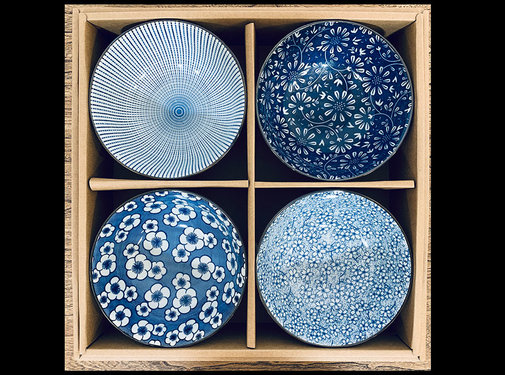 Yajutang Chinesisches Porzellan Schalen Set