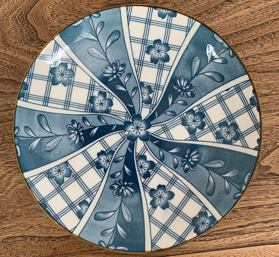 Chinesische Porzellan Dekoration Platten Teller