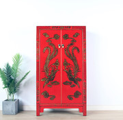 Yajutang Cabinet handpainted red