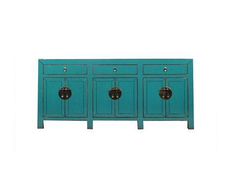 Yajutang Chinesisches Sideboard türkis