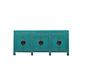 chinesische Kommode Sideboard 6 Türen 3 Schubladen türkis