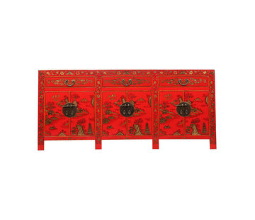 Yajutang sideboard hand gilt painting landscape