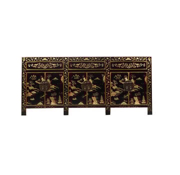 Yajutang sideboard hand gilt painting landscape