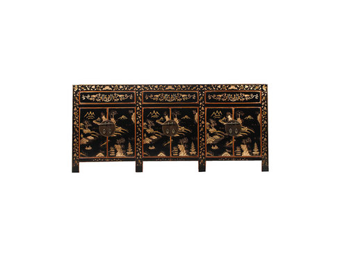 Yajutang Sideboard mit Handvergoldung Bemalung