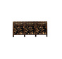 beautiful sideboard with hand gilt painting landscape