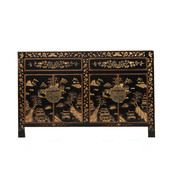 Yajutang Sideboard mit Handvergoldung Bemalung